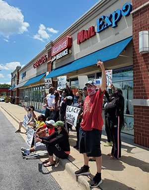 Nail Salon Incident Sparks Protest On Friday Hf Chronicle